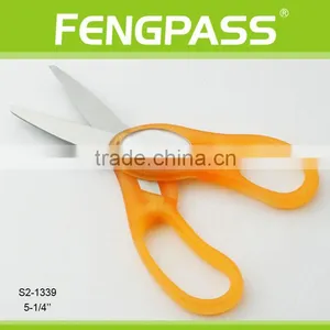 S2-1339 8" Inch 2CR13 Stainless Steel Blade With PP Handle Small School Scissors Stainless Steel thumbnail-2