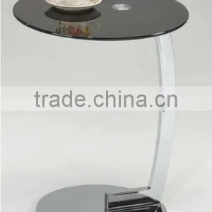 Living Room Furniture, Metal Legs for Modern Glass Design Magazine Rack Console Tables thumbnail-5