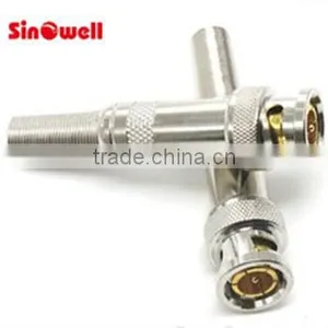 Cctv System Bnc Male Straight Solder Connector thumbnail-1