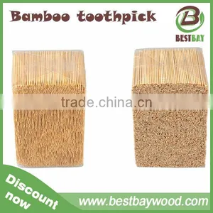 Natural Bamboo Toothpicks Made in China thumbnail-5
