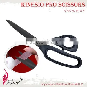 Professional Black Fluorine Resin Coated Levotape Kinesio Scissors thumbnail-1