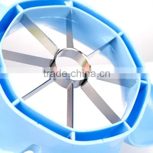 L00080 2017 New Style Good Plastic Fruit Apple Cutter Slicer With Wave Shape Handle thumbnail-4