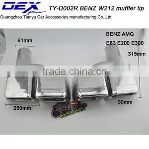 Auto Parts Best Price SS304 B-ENZ AMG W212 Dedicated Exhaust Tips thumbnail-1