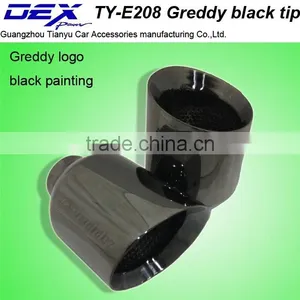 Auto Greddy Logo Universal Muffler Tip thumbnail-1