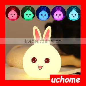 UCHOME 2017 Easter Gifts Silicone Led Cute Shape Silicone Light thumbnail-3