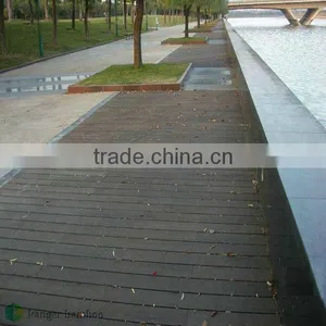 20MM Thickness Abrasion-Resistant Outdoor Strand Woven Bamboo Decking Dark Chocolate Color -KE-OS0823 thumbnail-3