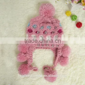 Children Knitted Cap Winter Cap Knitting Cap thumbnail-5