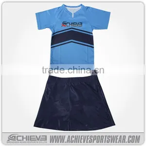 Cheap Wholesale Custom Sublimation Sport Netball Uniform thumbnail-1