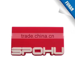 Garment Clothing Shose Using Soft Silicone PVC Rubber Patches thumbnail-5