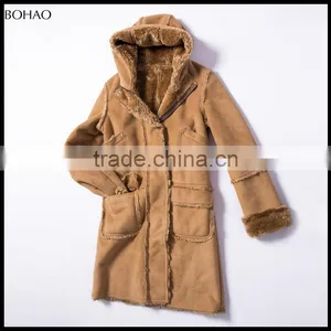 2016 China Supplier Sexy Coat Long Ladies Fur Jacket thumbnail-1