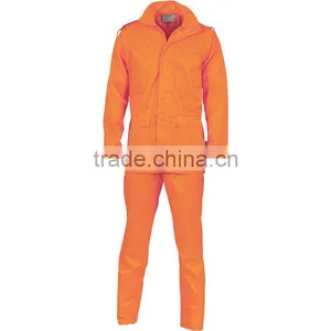 Hi Vis Safety Cold Wet Weather Jackets and Pants Suit thumbnail-1