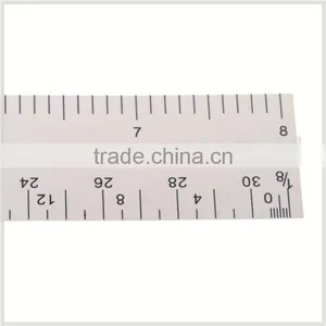 Kearing High Quality Soft Plastic Glossy Surface Flat Oval Scale Rulers for Engineer # 8504 thumbnail-2