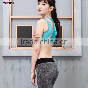 Ladies Lycra /Ployamide Fitness Yoga Wear Plain Hot Sex Women Sport Bra Top thumbnail-4
