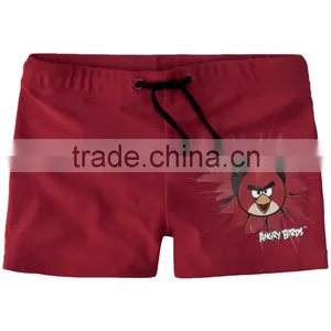 Boy Natural Red Swim Shorts Beachwear thumbnail-1