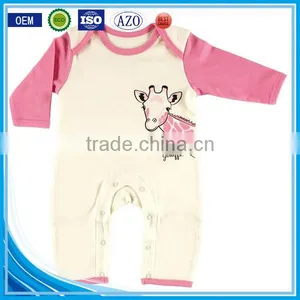 Printed Autumn Wear Long Sleeve Custom Infant Organic Cotton Wholesale Import New Born Baby Clothes thumbnail-1