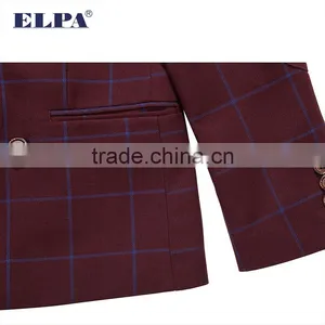 ELPA NXB0055 Fancy Burgundy Three Pieces Boy Suits for Show thumbnail-4