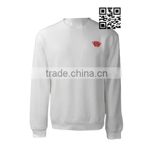 White Color Private Label Hoodies Pull Over Jacket thumbnail-1