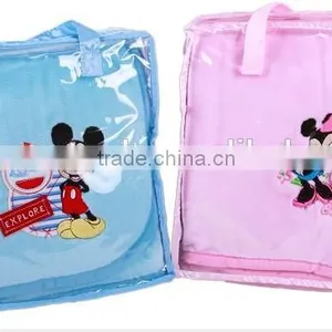 Baby Coral Fleece Blanket With Embroider/fleece Blanket/wholesale Blanket thumbnail-1
