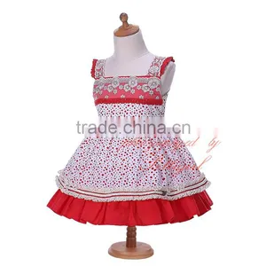 Girl Party Dress Children Frocks Designs Spanish Clothing thumbnail-2