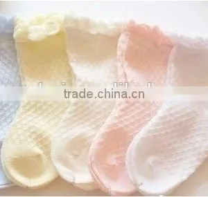 Multi-color Hollow Jacquard Children Summer Socks thumbnail-2