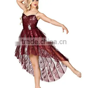 Theatrical Costumes!!! "On the Red Carpet" Adult Hi-Lo Dress thumbnail-1