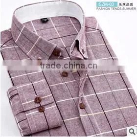 Men Plaid Shirt t Shirt Manufacturing Companies T-shirt Lot Sales thumbnail-1