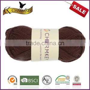 Charmkey Baby Sweater Knitting Yarn Natural Fiber Combed Cotton Yarn Hand Knitting Yarn thumbnail-3