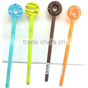 Creative Cute Novel Colorful Donut Shape Gel Pen Gift for School Kids thumbnail-2