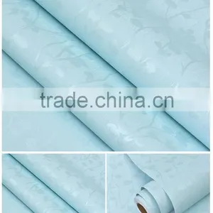 Modern Bedroom Warm PVC Flower Design Waterproof Wall Background Decoration Paper thumbnail-3