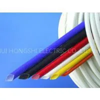 Double-layer FIBREGLASS of Silicon Rubber Tubing thumbnail-1