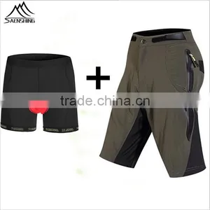 Hot Sale Mens Cycling Quick Dry Shorts Breathable Man Bicycle Shorts With Gel & Foam Pad Men Riding Shorts thumbnail-1