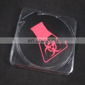 ABS Material Good Qulity Led Bottle Glorifier Coster Battery Coaster thumbnail-3