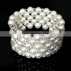 Bridesmaid Gift Ivory Pearl Pearl Jewellery Wedding Bracelet Wholesale thumbnail-5