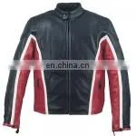 Mens Leather Biker Jacket HMB-0404C thumbnail-1