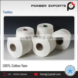 100% Cotton Yarn | Combed & Compact and Carded Cotton Yarn Price thumbnail-1