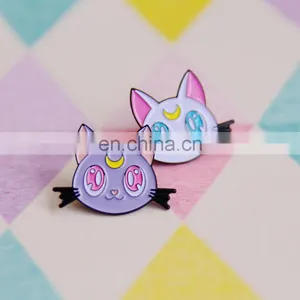 Custom Fashion Metal Tags Clothing Labels Enamel Pins thumbnail-6