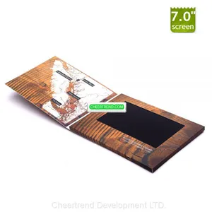 Card Product Type and Business Gift Use LCD Video Brochure Card thumbnail-2