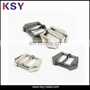 New Fashion High Quality Custom Girls Metal Plain Belt Buckles thumbnail-1