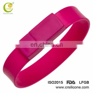 Silicon Wristband Usb Flash Drive,Emboss Logo Bracelet Usb Pendrive,Promotional Corporate Gift Bracelet Usb thumbnail-5