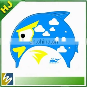 Personality Waterproof Cartoon Novelty Silicone Swim Cap thumbnail-6