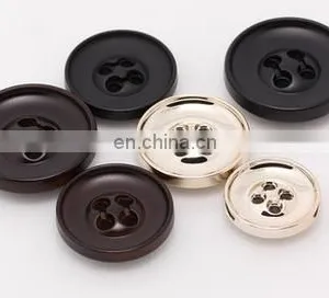 Free Sample ! Garment Accessories Supplier Custom Round Resin Shirt Button thumbnail-5
