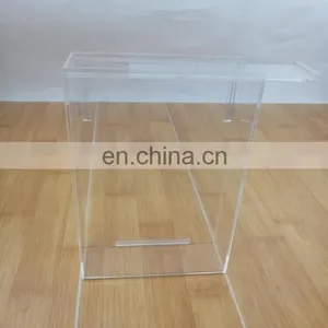 20 Years Manufacture Custom Plexiglass Display Box Acrylic Toy Storage Box thumbnail-1