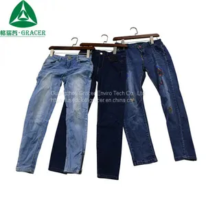 Guangzhou Used Clothes Used Jeans Second Hand Clothes Per Bale thumbnail-1