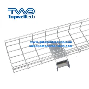 Electro Zinc Plated Wire Mesh Cable Trays thumbnail-5