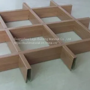 Open Cell Metal Grille Ceiling Grille Ceiling Ceiling Designs thumbnail-1