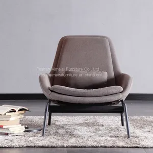 Modern Classic Outdoor Armchair Living Room Fabric Lounge Chair thumbnail-4
