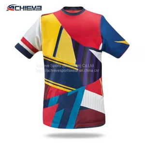 100% Polyester Material Sublimation Printing American Football Practice Jersey Uniform thumbnail-2