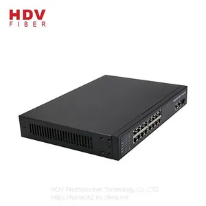 Factory Supplier 16 Port 10/100/1000Mbps POE Switch With 1*1000M SFP thumbnail-3
