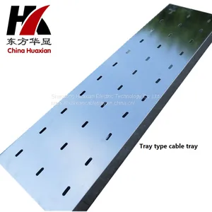 Economical Price Hot Dipped Galvanized Perforated Cable Tray thumbnail-2
