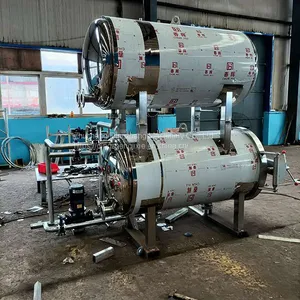 High Temperature Pressure Water Bath Sterilization Equipment, Small Pasteurization Machine For Food thumbnail-4